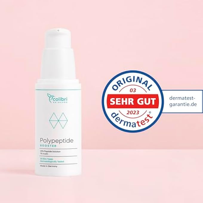 Colibri POLYPEPTIDE BOOSTER 30 ML - PEPTIDE SERUM, WRINKLE AWAY INSTANT EFFECT, VISIBLE WRINKLE REDUCTION WITH PEPTIDE CREAM, FOREHEAD WRINKLES & WRINKLE CARE - Image 4